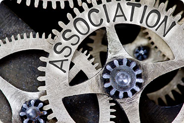 Gears with 'Association' text, representing Accessories Manufacturers Association.