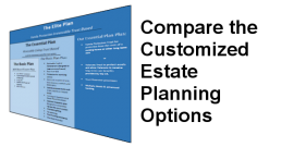 Compare The Customized Estate Planning Option
