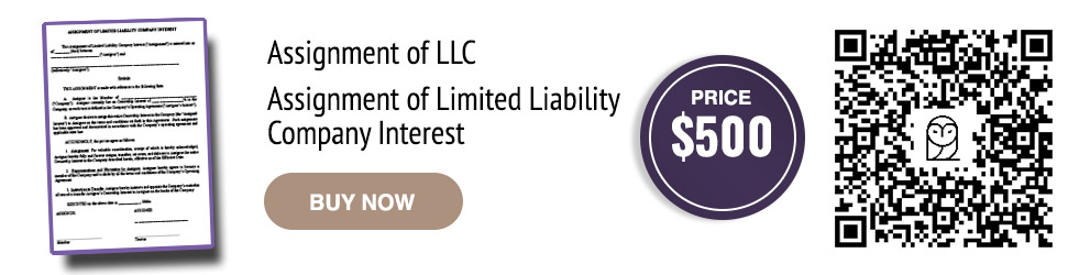 Paid Form PDF of Assignment of LLC